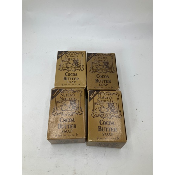 Nature's Naturals Cocoa Butter Soap 2.5 oz Americore Fine Soaps New Lot 4 - Picture 1 of 4